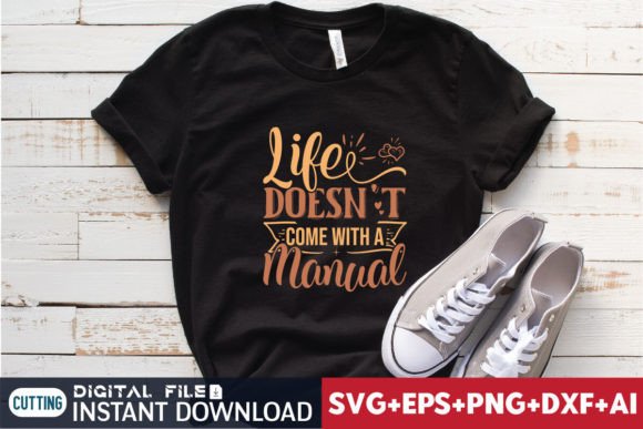 Review: Life Doesnt Come with a Manual Embroidery Design